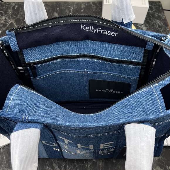 NWT MARC JACOBS THE JACQUARD MEDIUM TOTE BAG - Picture 13 of 15